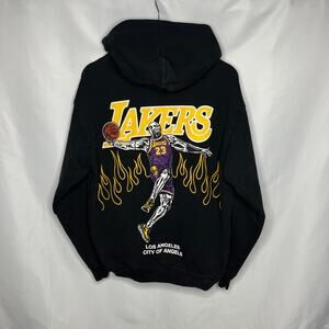 Warren Lotas WL Lebron James 2020 NBA Los Angeles Lakers Champions Hoodie M